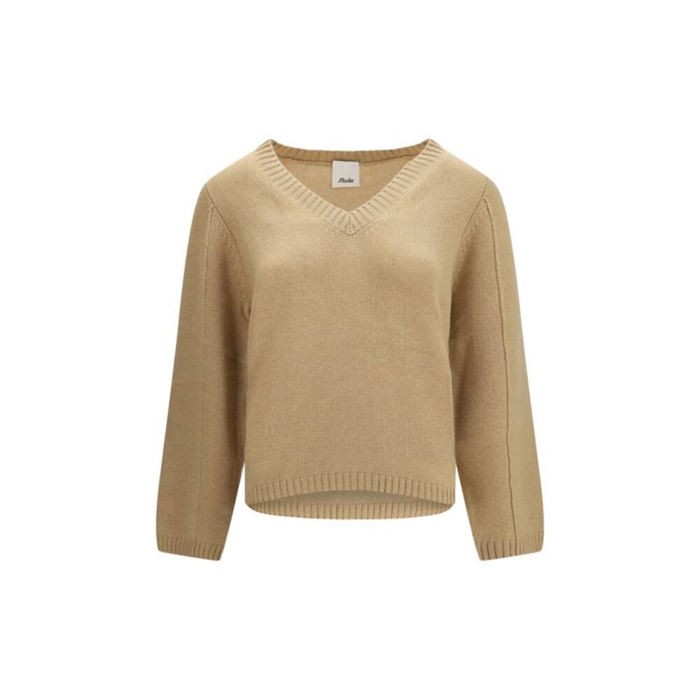 Allude Women V-Neck Cashmere Sweater